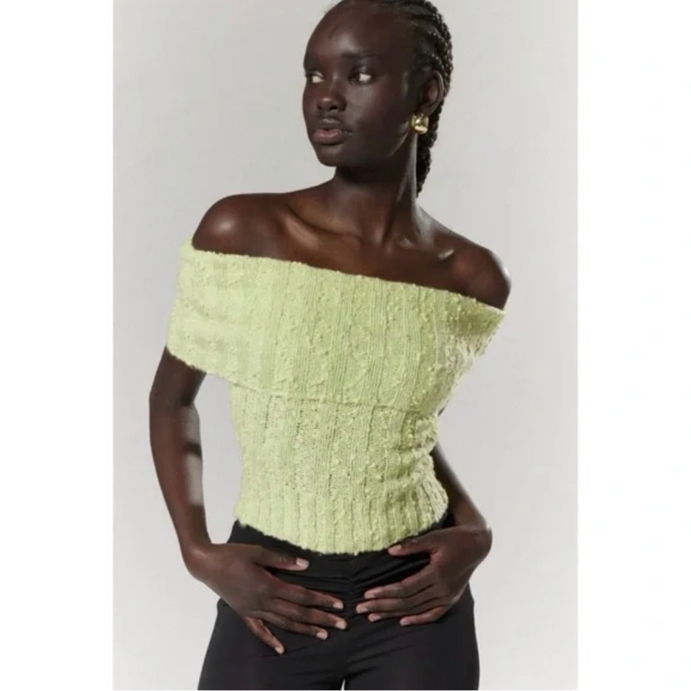 Urban Outfitters Silence + Noise Scarlett Foldover Sweater Tank Top